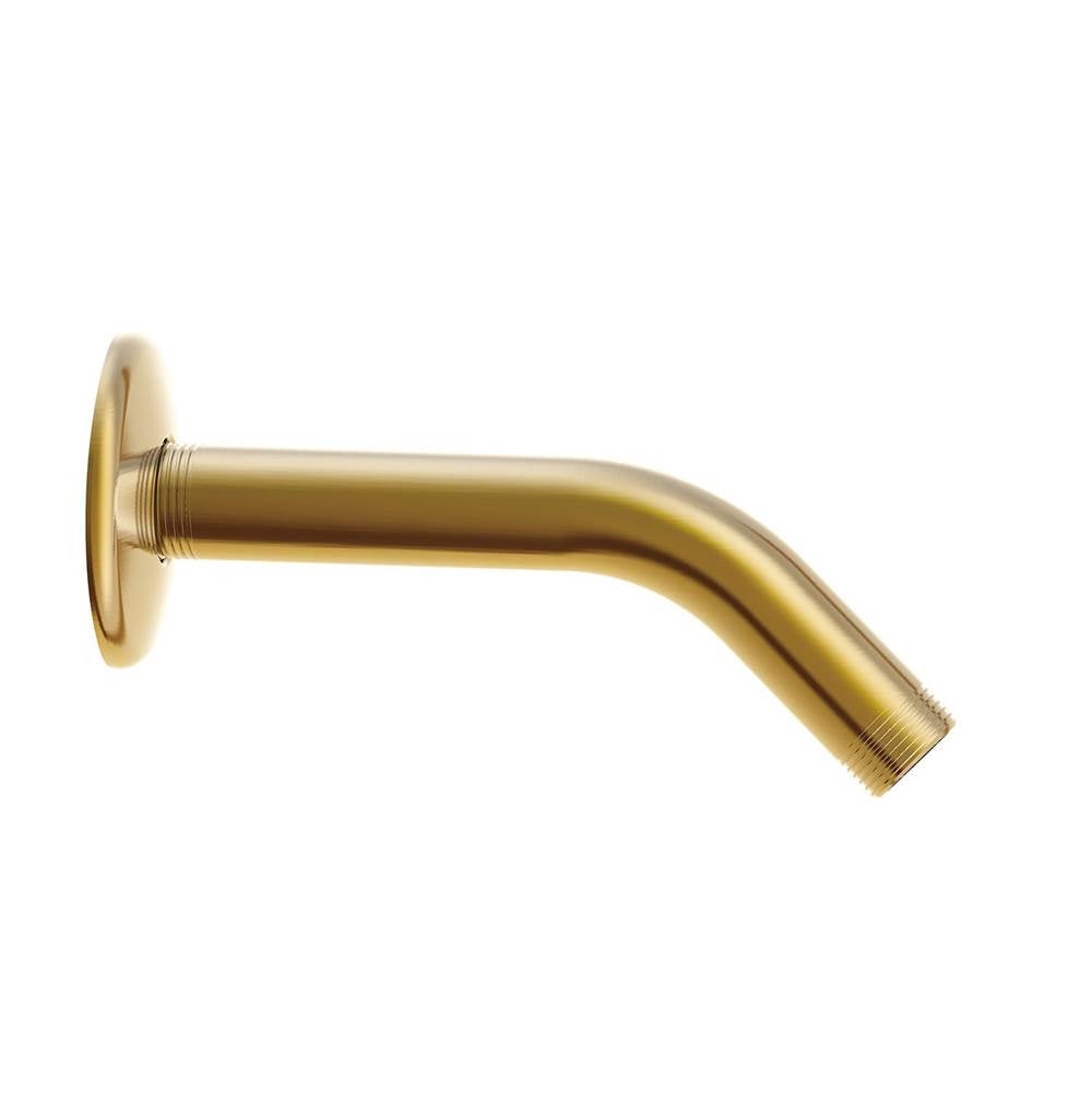 Gerber Plumbing - 6'' Showerarm w/ Escutcheon Brushed Bronze - Brushed Bronze