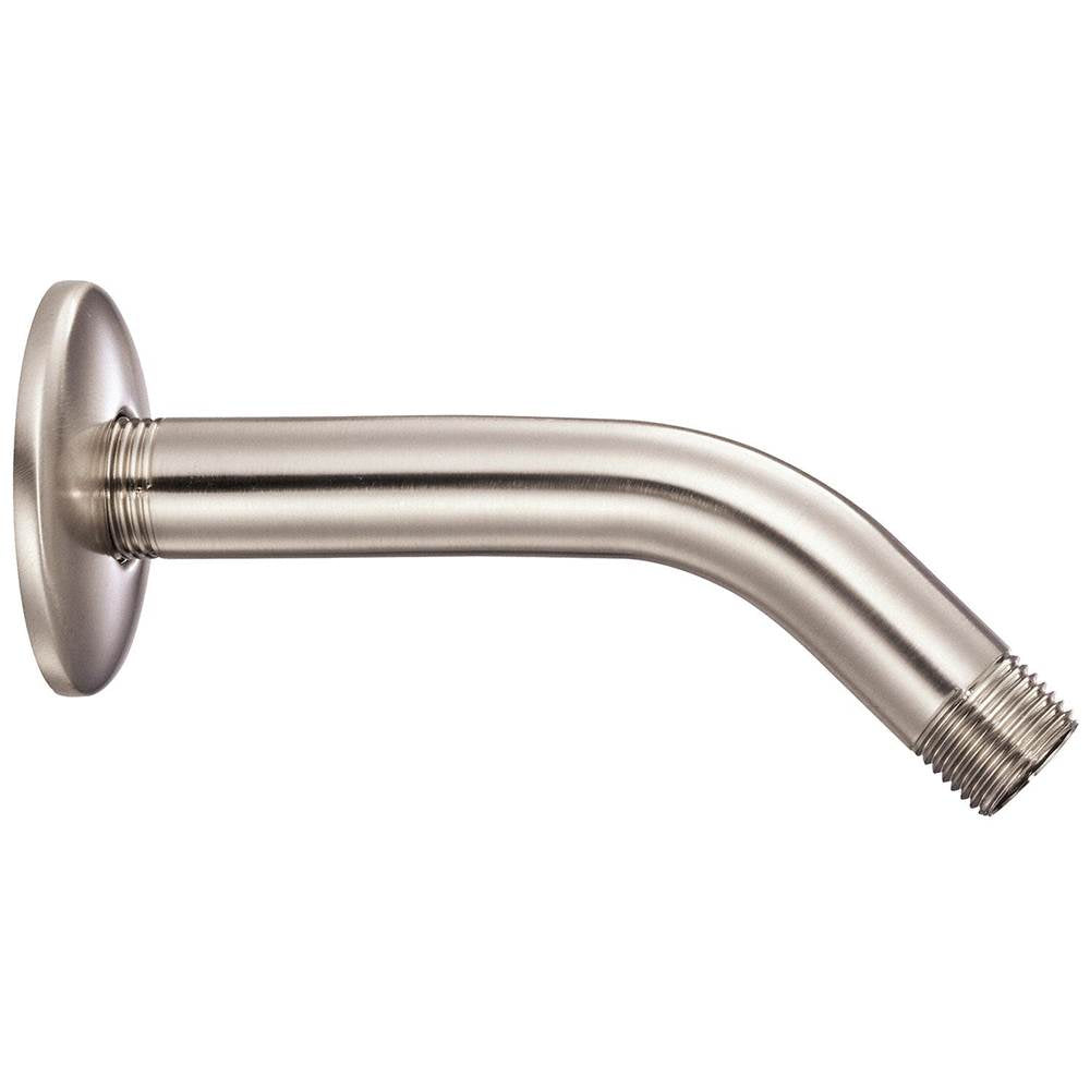 Gerber Plumbing - 6'' Showerarm w/ Escutcheon Brushed Nickel - Brushed Nickel