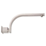 Gerber Plumbing - Sirius 15'' Showerarm w/ Escutcheon Brushed Nickel - Brushed Nickel