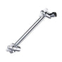 Gerber Plumbing - 9'' Adjustable Showerarm w/ Escutcheon Chrome - Chrome