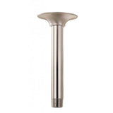 Gerber Plumbing - 6'' Ceiling Mount Showerarm w/ Escutcheon Brushed Nickel - Brushed Nickel