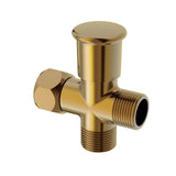 Gerber Plumbing - Push Pull Showerarm Diverter Brushed Bronze - Brushed Bronze