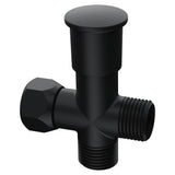 Gerber Plumbing - Push Pull Showerarm Diverter Satin Black - Satin Black