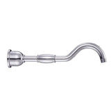Gerber Plumbing - 12'' Showerarm w/ Escutcheon Chrome - Chrome