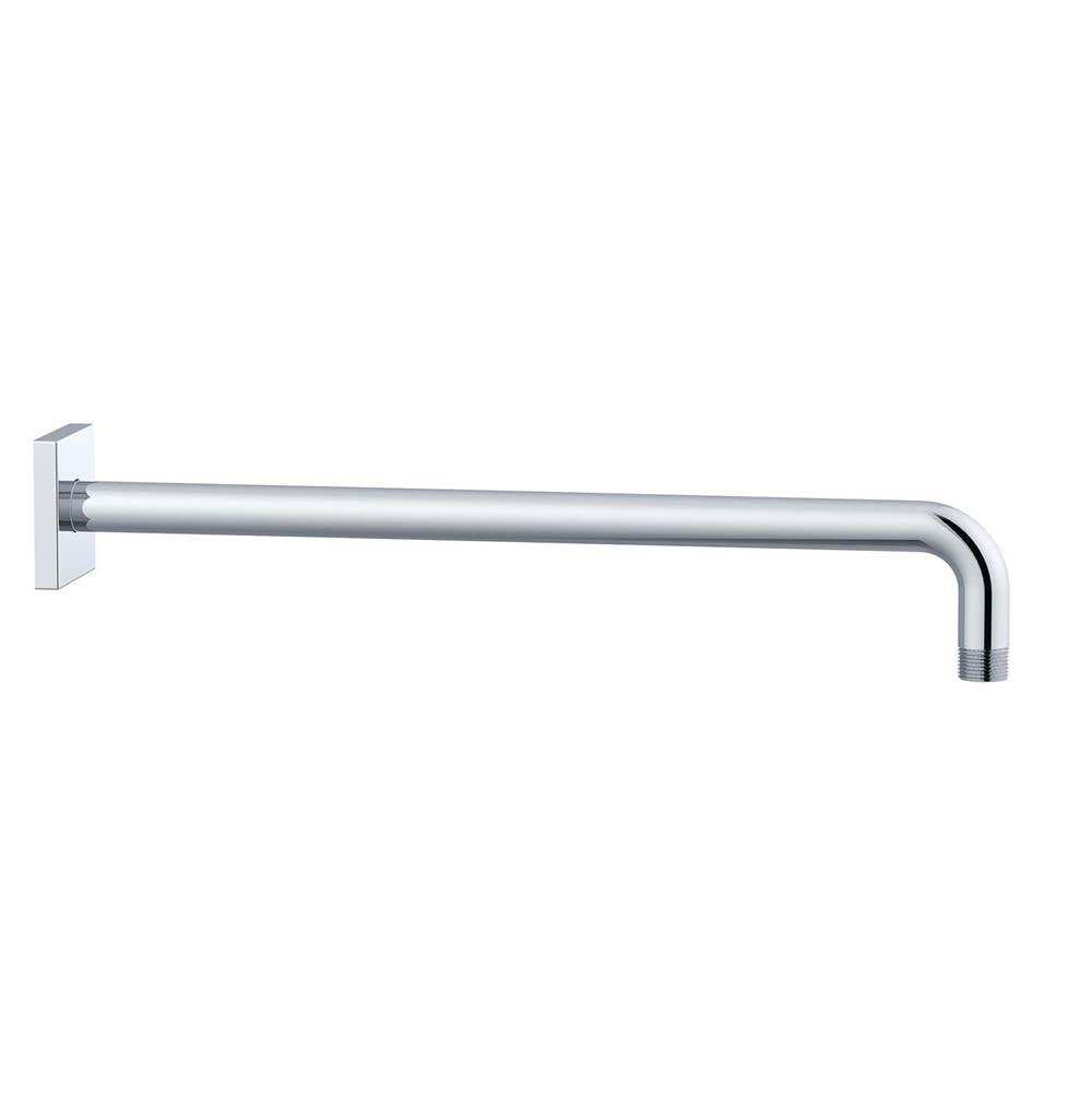 Gerber Plumbing - 15'' Showerarm w/ Square Escutcheon Chrome - Chrome