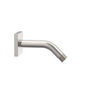 Gerber Plumbing - 6'' Showerarm w/ Square Escutcheon Brushed Nickel - Brushed Nickel