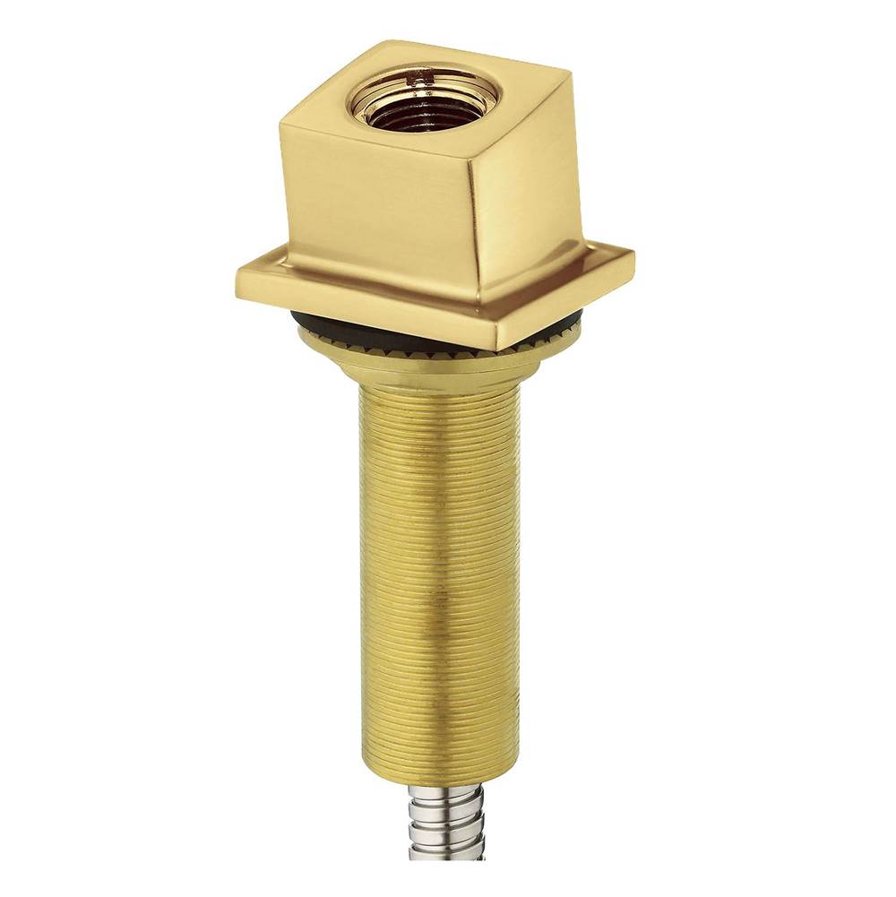 Gerber Plumbing - Square Roman Tub Handshower Rough-In Brushed Bronze - Brushed Bronze