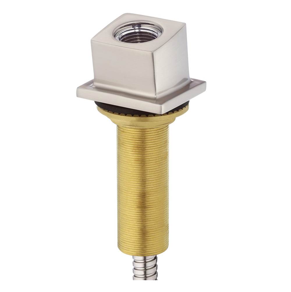 Gerber Plumbing - Square Roman Tub Handshower Rough-In Brushed Nickel - Brushed Nickel