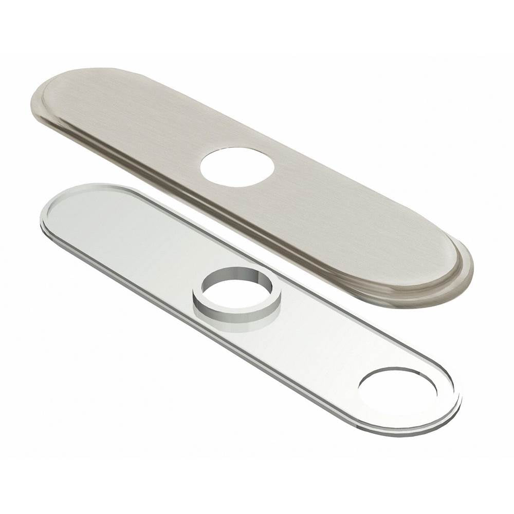 Gerber Plumbing - Cover Plate Assembly for 8'' Kitchen Faucet Brushed Nickel - Brushed Nickel