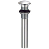 Gerber Plumbing - 1 1/4'' Drain without Overflow with Cover & Grid Strainer Chrome - Chrome