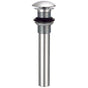 Gerber Plumbing - 1 1/4'' Drain without Overflow with Cover & Grid Strainer Chrome - Chrome