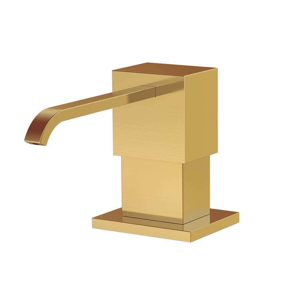 Gerber Plumbing - Sirius Deck Mount Soap & Lotion Dispenser Brushed Bronze - Brushed Bronze