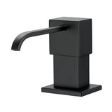 Gerber Plumbing - Sirius Deck Mount Soap & Lotion Dispenser Satin Black - Satin Black