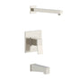 Gerber Plumbing - Avian 1H Tub & Shower Trim Kit & Treysta Cartridge Less Showerhead Brushed Nickel - Brushed Nickel