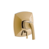 Gerber Plumbing - Vaughn 1H Valve Only Trim Kit & Treysta Cartridge with Diverter on Valve Brushed Bronze - Brushed Bronze