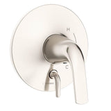 Gerber Plumbing - Lemora 1H Valve Only Trim Kit & Treysta Cartridge with Diverter on Valve Brushed Nickel - Brushed Nickel
