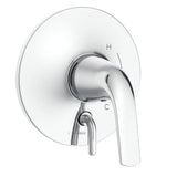 Gerber Plumbing - Lemora 1H Valve Only Trim Kit & Treysta Cartridge with Diverter on Valve Chrome - Chrome