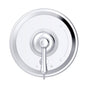 Gerber Plumbing - Opulence 1H Pressure Balance Trim Kit & Treysta Cartridge for Valve Only w/ Diverter on Valve Chrome - Chrome