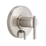 Gerber Plumbing - Parma 1H Pressure Balance Trim Kit & Treysta Cartridge for Valve Only w/ Diverter on Valve Brushed Nickel - Brushed Nickel