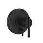 Gerber Plumbing - Parma 1H Pressure Balance Trim Kit & Treysta Cartridge for Valve Only w/ Diverter on Valve Satin Black - Satin Black