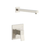 Gerber Plumbing - Avian 1H Shower Only Trim Kit & Treysta Cartridge Less Showerhead Brushed Nickel - Brushed Nickel