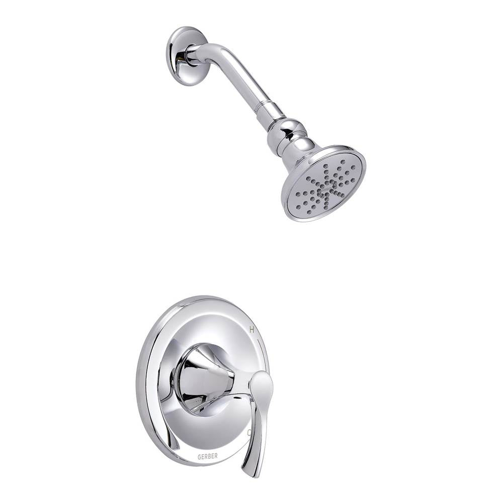 Gerber Plumbing - Antioch 1H Shower Only Trim Kit & Treysta Cartridge 1.75gpm Chrome - Chrome