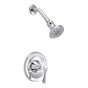 Gerber Plumbing - Antioch 1H Shower Only Trim Kit & Treysta Cartridge 1.75gpm Chrome - Chrome
