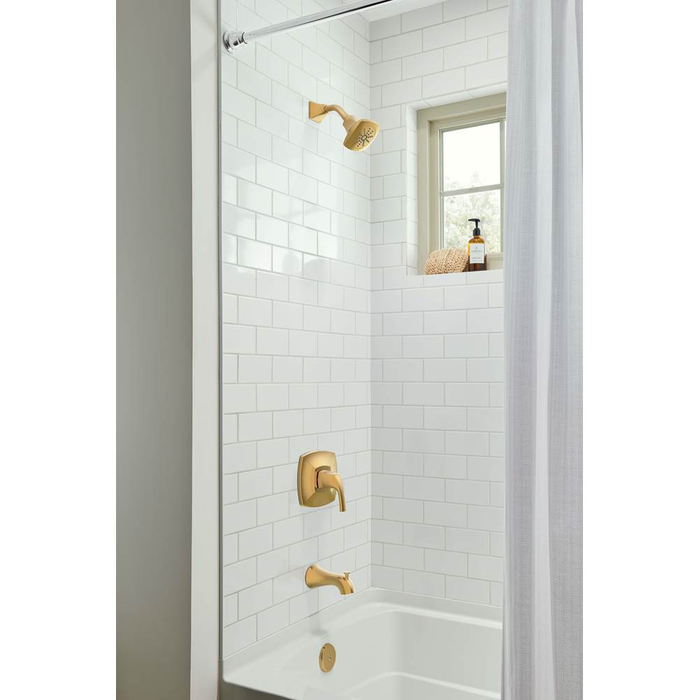 Vaughn 1H Tub & Shower Trim Kit & Treysta Cartridge 1.75gpm Brushed Bronze