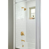 Vaughn 1H Tub & Shower Trim Kit & Treysta Cartridge 1.75gpm Brushed Bronze