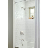 Vaughn 1H Tub & Shower Trim Kit & Treysta Cartridge 1.75gpm Brushed Bronze