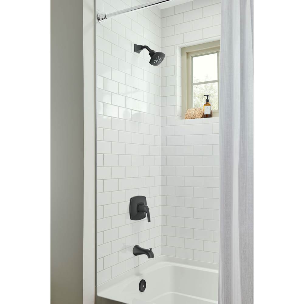 Vaughn 1H Tub & Shower Trim Kit & Treysta Cartridge 1.75gpm Brushed Bronze
