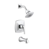 Gerber Plumbing - Vaughn 1H Tub & Shower Trim Kit & Treysta Cartridge 1.75gpm Chrome - Chrome