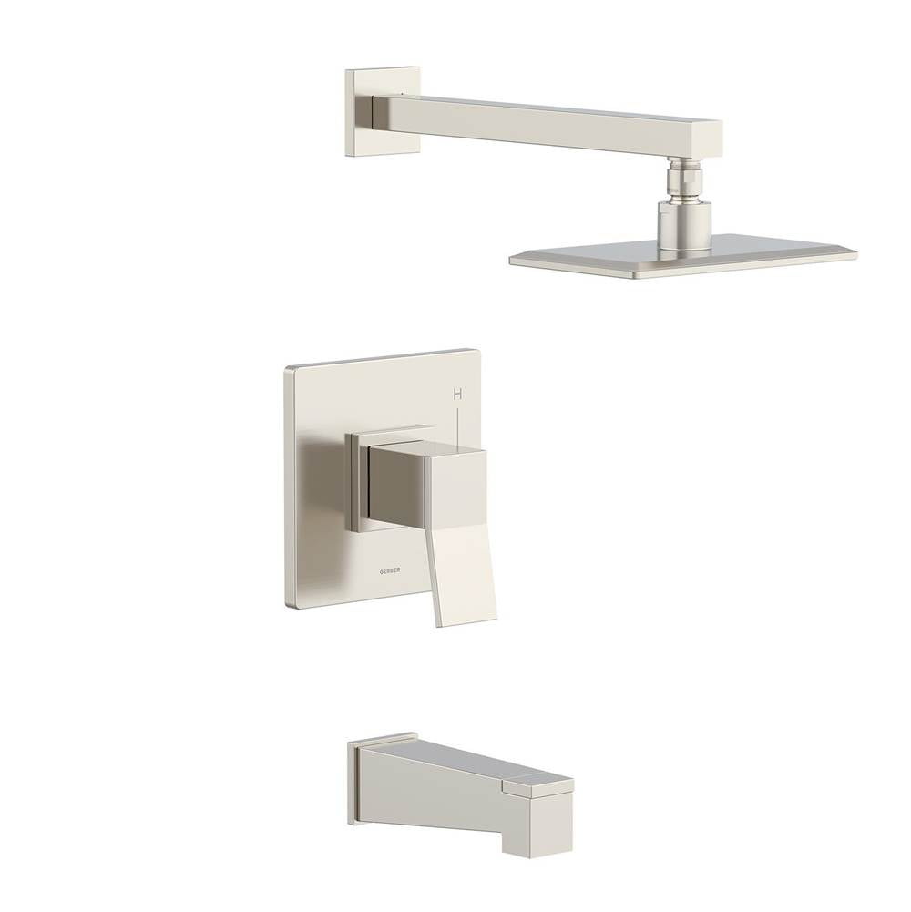 Gerber Plumbing - Avian 1H Tub & Shower Trim Kit & Treysta Cartridge 1.75gpm Brushed Nickel - Brushed Nickel