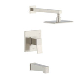 Gerber Plumbing - Avian 1H Tub & Shower Trim Kit & Treysta Cartridge 1.75gpm Brushed Nickel - Brushed Nickel