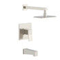 Gerber Plumbing - Avian 1H Tub & Shower Trim Kit & Treysta Cartridge 1.75gpm Brushed Nickel - Brushed Nickel