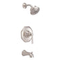 Gerber Plumbing - Draper 1H Tub & Shower Trim Kit & Treysta Cartridge 2.0gpm Brushed Nickel - Brushed Nickel