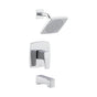 Gerber Plumbing - Tribune 1H Tub & Shower Trim Kit & Treysta Cartridge 1.75gpm Chrome - Chrome