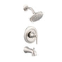 Gerber Plumbing - Northerly 1H Tub & Shower Trim Kit & Treysta Cartridge 1.75gpm Brushed Nickel - Brushed Nickel