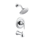 Gerber Plumbing - Northerly 1H Tub & Shower Trim Kit & Treysta Cartridge 1.75gpm Chrome - Chrome