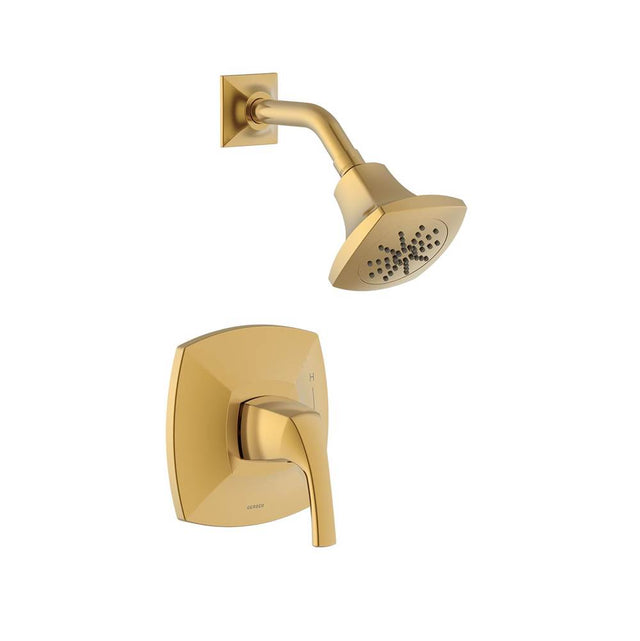 Gerber Plumbing - Vaughn 1H Shower Only Trim Kit & Treysta Cartridge 1.75gpm Brushed Bronze - Brushed Bronze