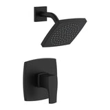Gerber Plumbing - Tribune 1H Shower Only Trim Kit & Treysta Cartridge 1.75gpm Satin Black - Satin Black