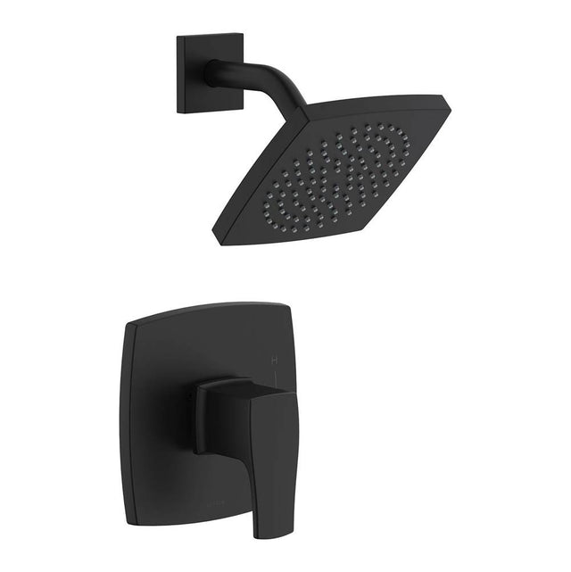 Gerber Plumbing - Tribune 1H Shower Only Trim Kit & Treysta Cartridge 1.75gpm Satin Black - Satin Black