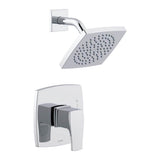 Gerber Plumbing - Tribune 1H Shower Only Trim Kit & Treysta Cartridge 1.75gpm Chrome - Chrome