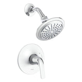 Gerber Plumbing - Lemora 1H Shower Only Trim Kit & Treysta Cartridge 2.0gpm Chrome - Chrome