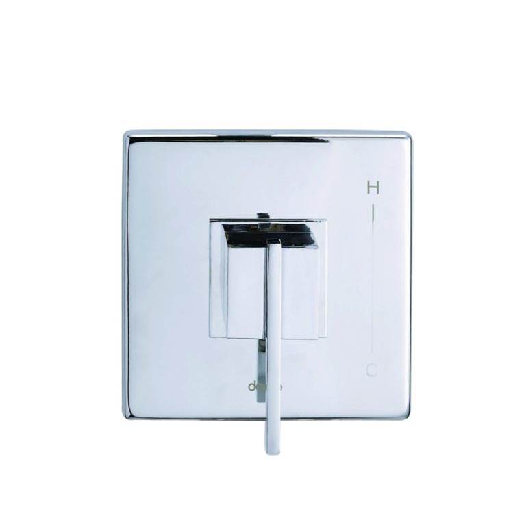 Gerber Plumbing - Sirius 1H Pressure Balance Trim Kit & Treysta Cartridge for Valve Only Chrome - Chrome