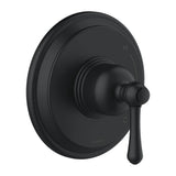 Gerber Plumbing - Opulence 1H Pressure Balance Trim Kit & Treysta Cartridge for Valve Only Satin Black - Satin Black