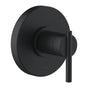 Gerber Plumbing - Parma 1H Pressure Balance Trim Kit & Treysta Cartridge for Valve Only Satin Black - Satin Black