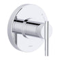 Gerber Plumbing - Parma 1H Pressure Balance Trim Kit & Treysta Cartridge for Valve Only Chrome - Chrome