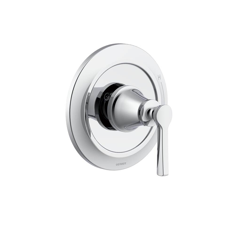 Gerber Plumbing - Northerly 1H Valve Only Trim Kit & Treysta Cartridge Chrome - Chrome