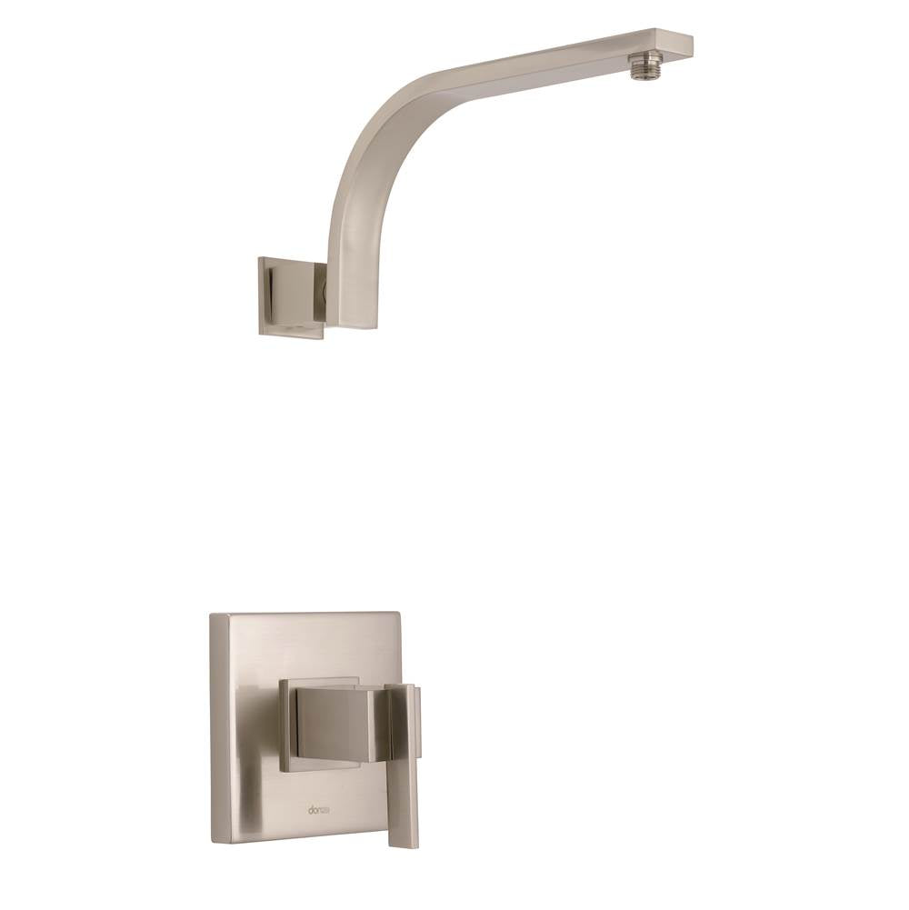 Gerber Plumbing - Sirius 1H Shower Only Trim Kit & Treysta Cartridge Less Showerhead Brushed Nickel - Brushed Nickel